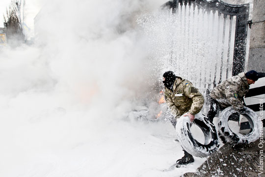 Бойцы «Айдара» напали на пожарных
