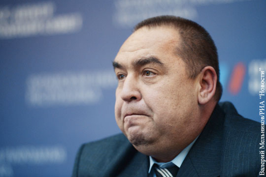 Плотницкий заявил об уничтожении ополченцами украинского штурмовика