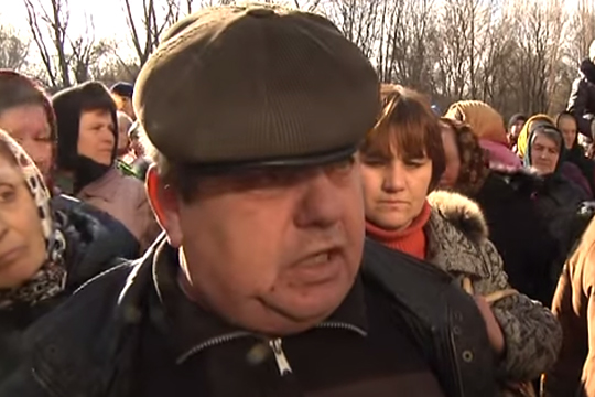 Украинцы устроили митинги против мобилизации