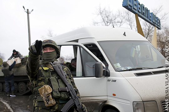 МВД Украины заявило о начале эвакуации жителей Дебальцево
