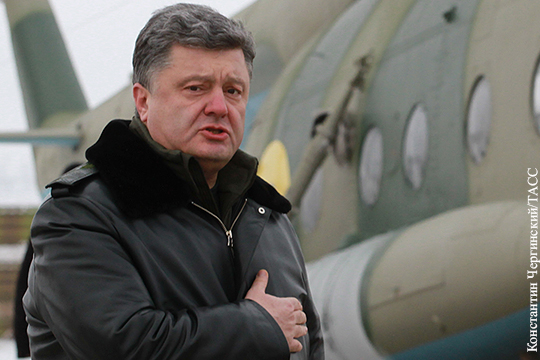 Порошенко объявил о своей поездке в Минск для «прекращения огня»