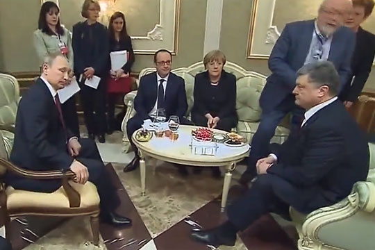 Переговоры в «нормандском формате» начались в Минске