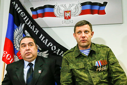 Захарченко и Плотницкий прибыли на переговоры контактной группы в Минске
