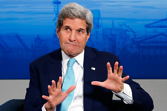 Керри: США готовы смягчить санкции против России при выполнении минских соглашений