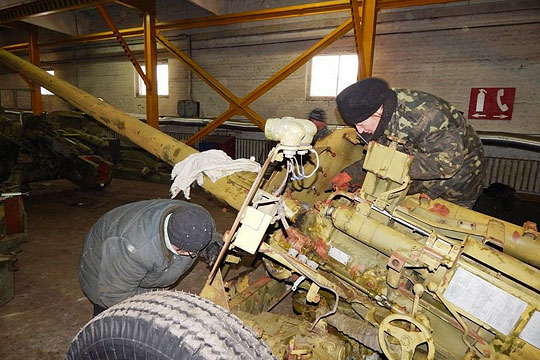 Украина решила расконсервировать советские противотанковые пушки Д-48