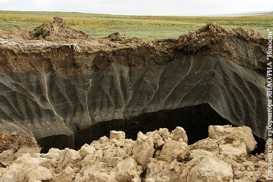 Несколько гигантских кратеров нашли в Сибири