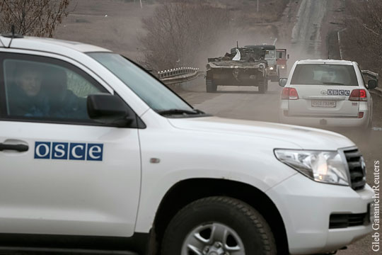МИД: ОБСЕ уклоняется от мониторинга отвода тяжелого вооружения в Донбассе