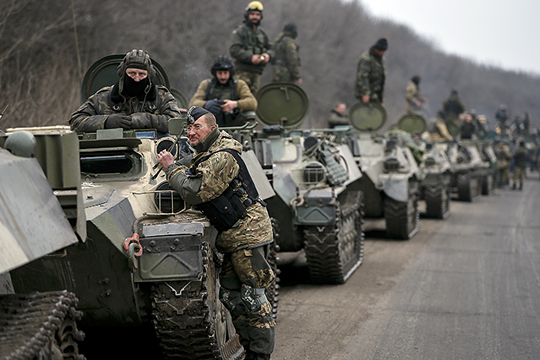Ополчение и Киев прячут друг от друга танки