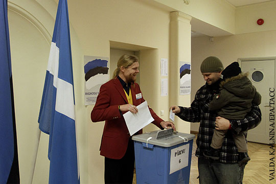 Пророссийская партия заняла второе место на выборах в Эстонии