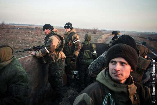 Киев заявил о создании ополченцами боеспособной армии Новороссии