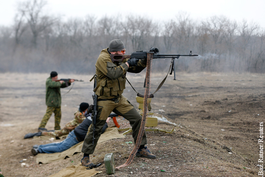 Войска ДНР начали плановые военные учения