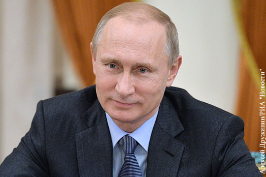 Рейтинг Путина достиг максимума за 15 лет