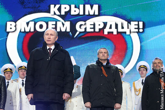Путин - о возвращении Крыма: Я занимался этим лично