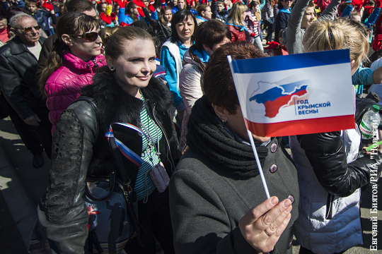 В Крыму началось празднование годовщины референдума о воссоединении с Россией