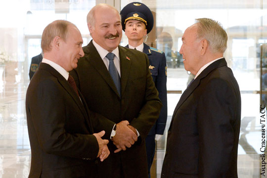 Встречу Путина, Лукашенко и Назарбаева назначили на 20 марта