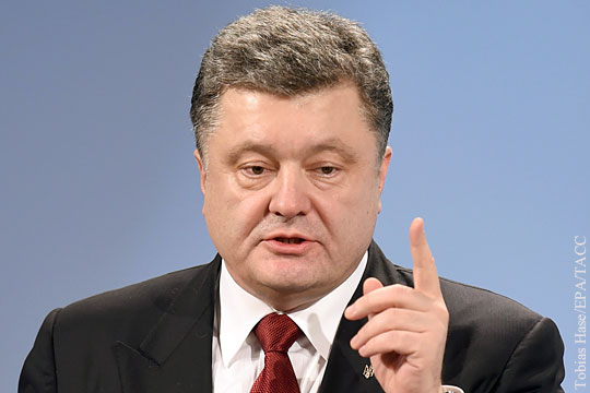 Порошенко пообещал Донбассу особый статус только после выборов по законам Украины