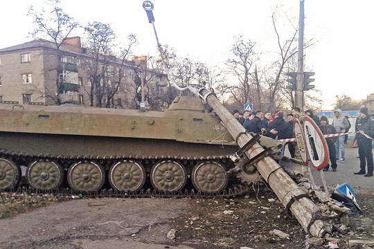Украинская милиция сообщила об аресте виновников аварии в Константиновке