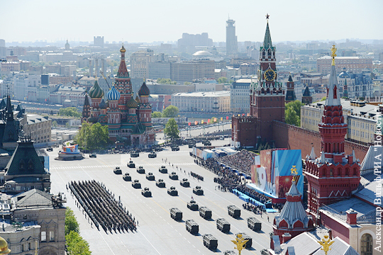 Россия предложила США участвовать в параде 9 мая