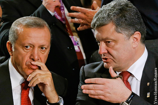 Порошенко и Эрдоган провели трехчасовые переговоры с глазу на глаз