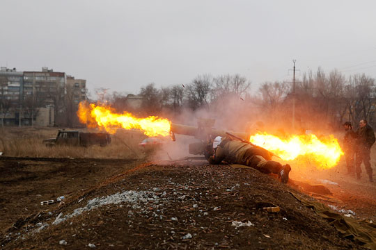 Москва обеспокоена обстрелами со стороны силовиков в Донбассе
