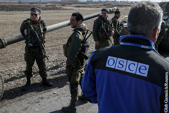 ОБСЕ: Украинские силовики проверяют гражданство наблюдателей