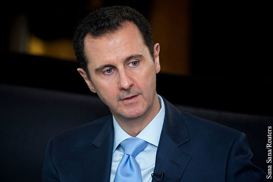 Асад: Россия хочет достичь баланса в мире