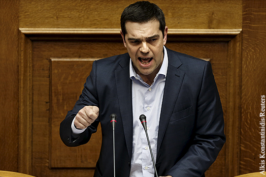 Ципрас: Греция не согласна с санкциями против России
