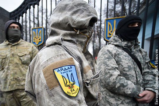 Украинский милиционер рассказал ОБСЕ о преступлениях бойцов «Айдара» в Донбассе