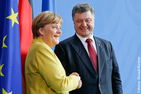 Порошенко и Меркель высказались за проведение встречи «нормандской четверки»