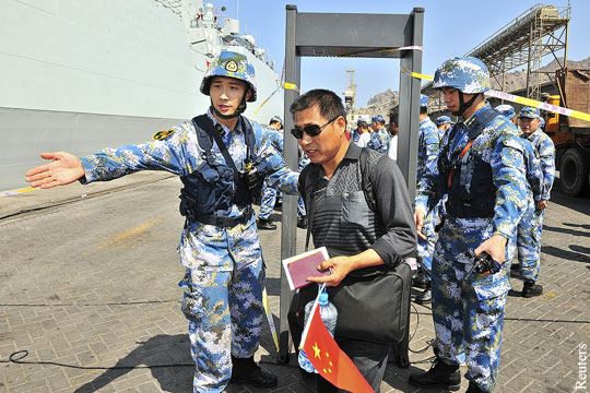 Десантники в порту Адена оказались китайскими военными