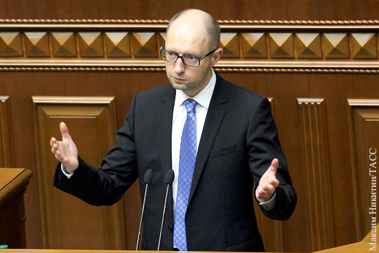Депутаты Верховной рады начали собирать подписи за отставку Яценюка