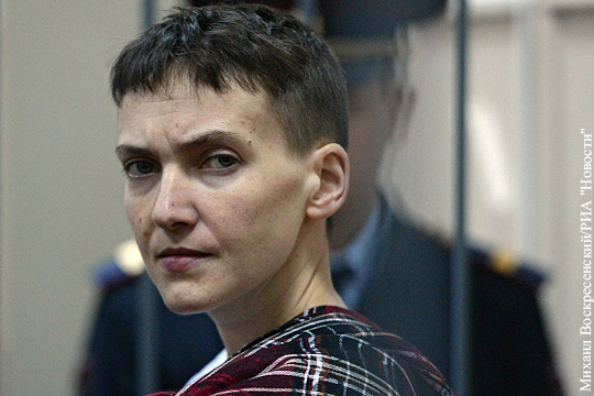 Глинка заявила о приостановке голодовки Савченко