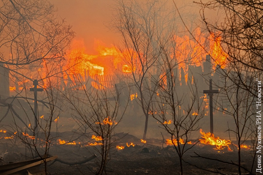 Путин взял под контроль ситуацию с пожарами в Хакасии