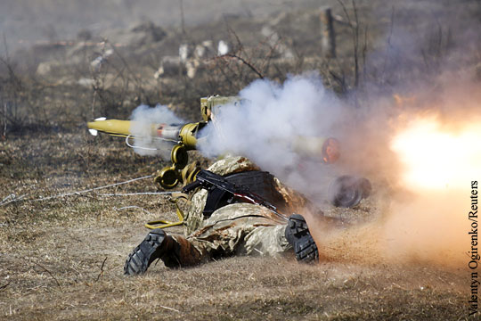 ОБСЕ: Под Донецком идут масштабные боевые действия