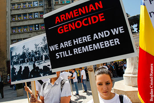 Турция отбивается от требований признать геноцид армян