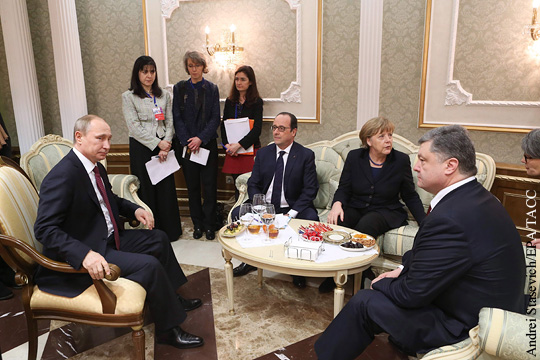 Путин прокомментировал приписываемое Порошенко выражение «Забирай Донбасс»