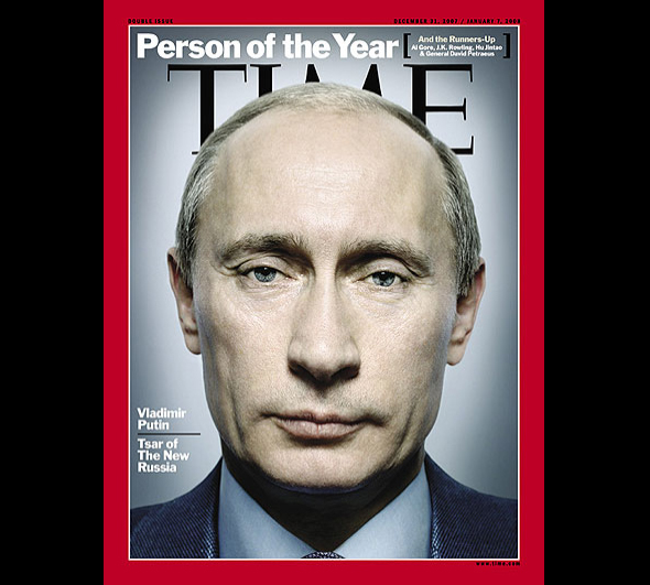Путин объяснил свое первое место в рейтинге Time