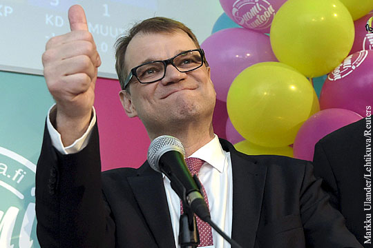 Лидер победившей на выборах в Финляндии партии поддержал санкции против России
