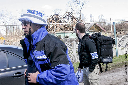 ОБСЕ: Обстановка возле аэропорта Донецка обострилась
