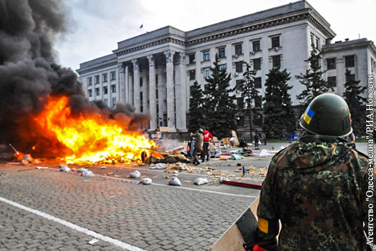 Киев не нашел доказательств умышленного поджога Дома профсоюзов в Одессе