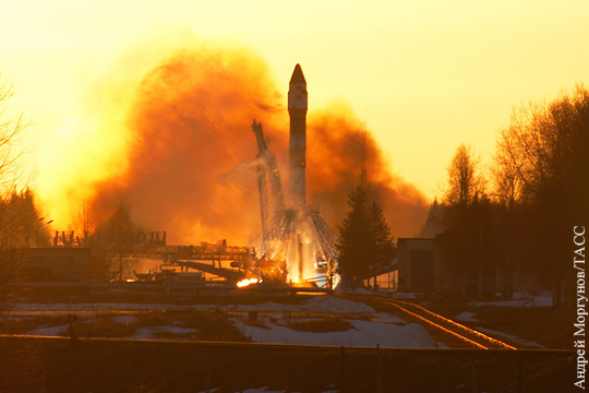 Запущенная с Плесецка экспериментальная ракета упала в Архангельской области