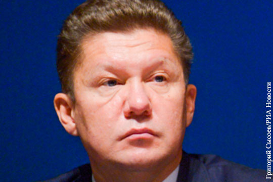 Миллер: Долг 2014 года остался единственным спорным вопросом между Газпромом и Нафтогазом