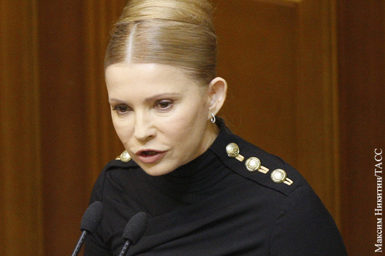 Тимошенко назвала экономическую политику Киева «шоком без терапии»