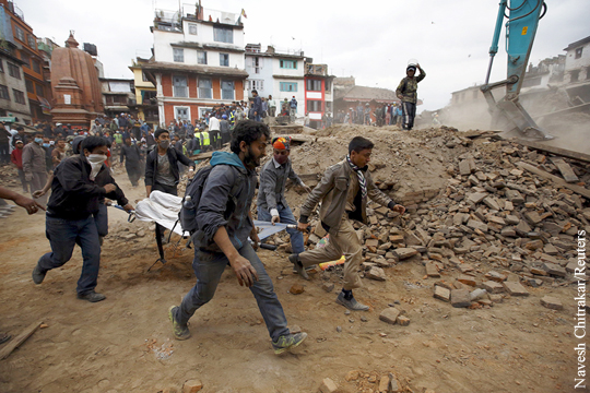 Катастрофа в Непале: землетрясение унесло более тысячи жизней
