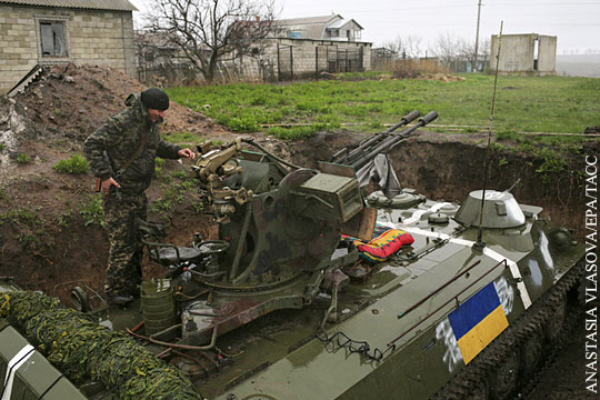 Украинские военные предложили ОБСЕ демилитаризацию Широкино
