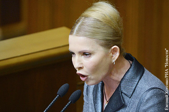 Партия Тимошенко потребовала от кабмина Украины снизить коммунальные тарифы