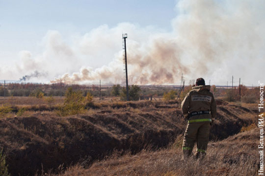 Взрыв на ростовском полигоне привел к возгоранию около 30 машин