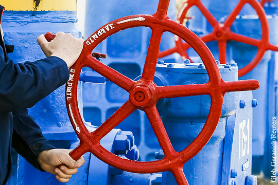 Нафтогаз перечислил Газпрому 40 млн долларов предоплаты за газ