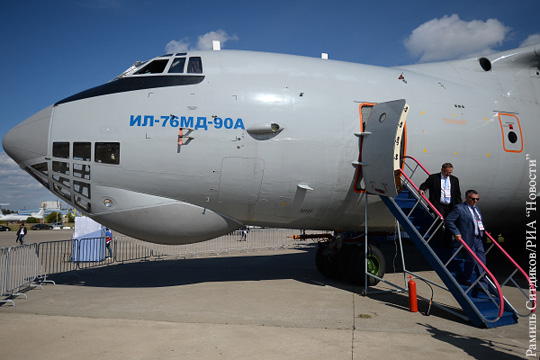 Минобороны получило первый серийный самолет Ил-76МД-90А