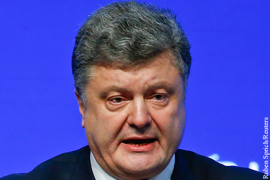 Порошенко: Война закончится, когда Украина вернет себе Донбасс и Крым